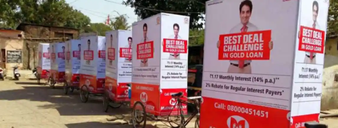 Tricycle advertising agency in delhi